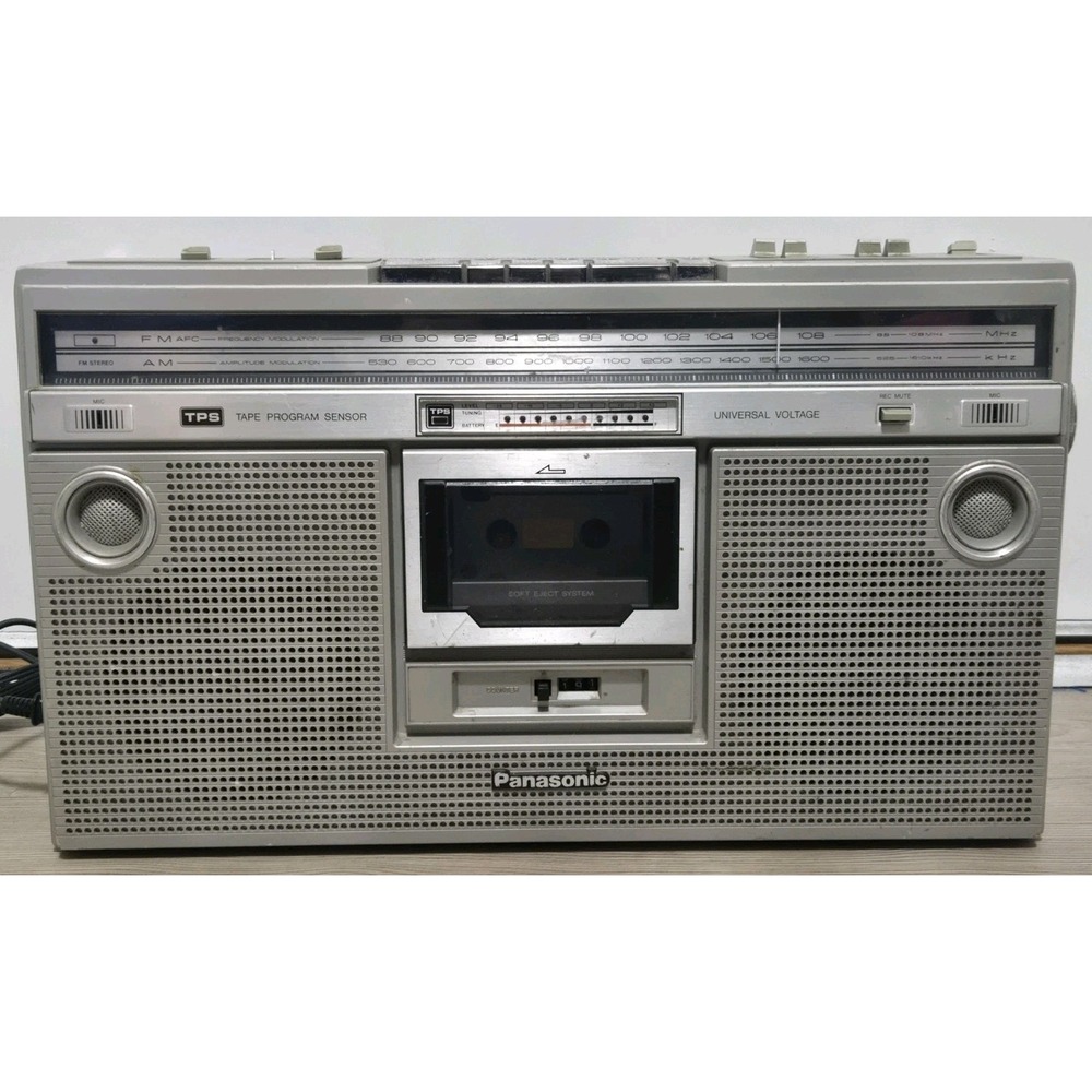 Panasonic Boombox RX-5200 AM FM Cassette Tape Player Stereo Tested & Working‎